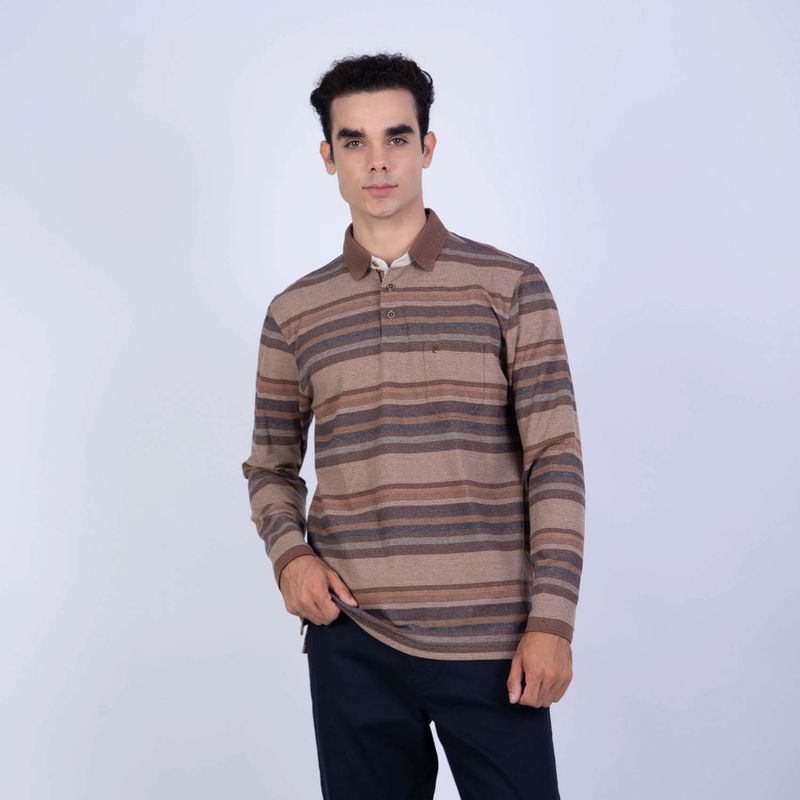 PIERRE CARDIN - Polo 100% Algodón Casual Hombre Pierre Cardin