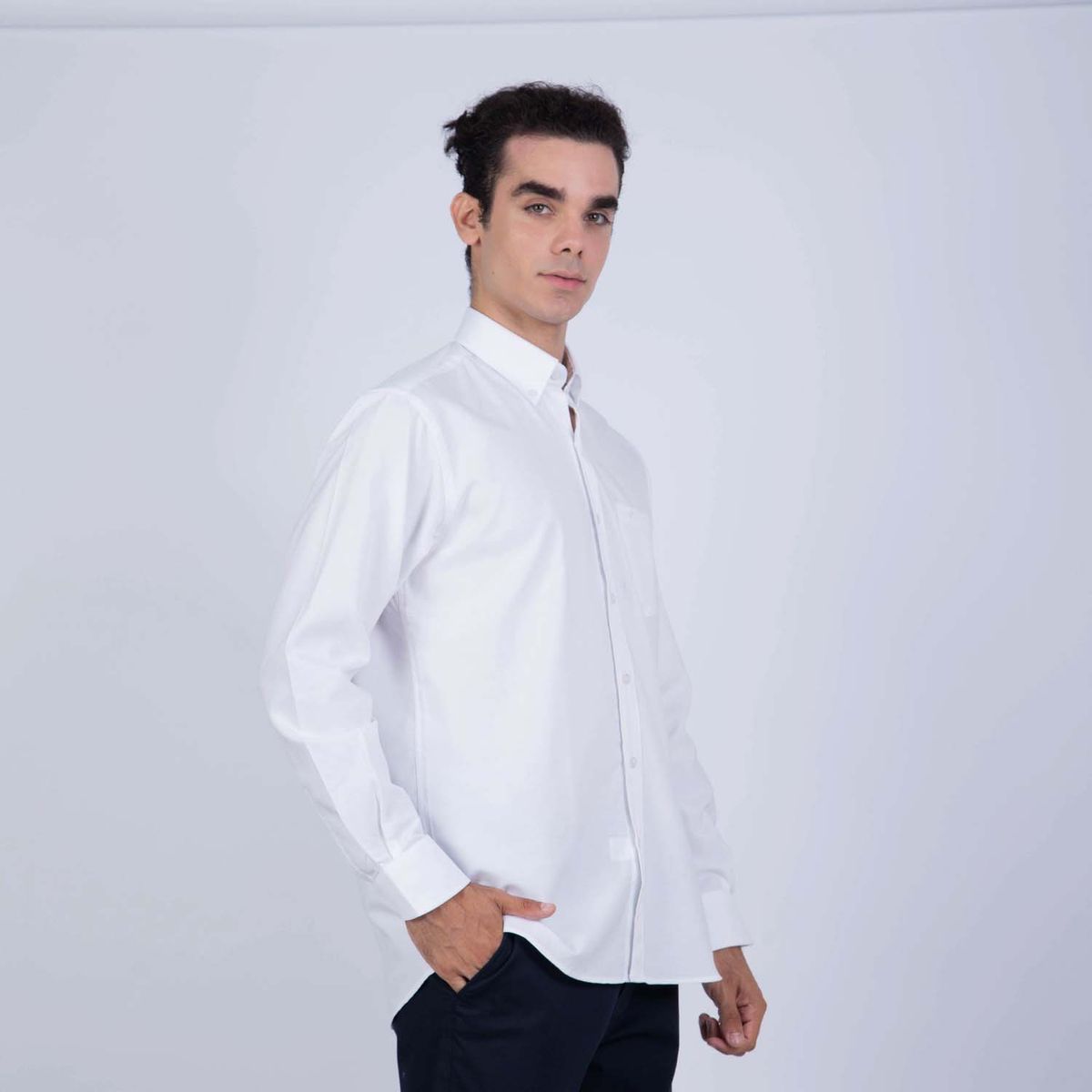 PIERRE CARDIN - Camisa 100% Algodón Casual Hombre Pierre Cardin