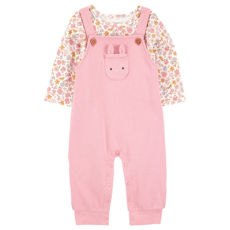 CARTER'S - Conjunto Bebé Niña 2 Piezas Algodón Carters