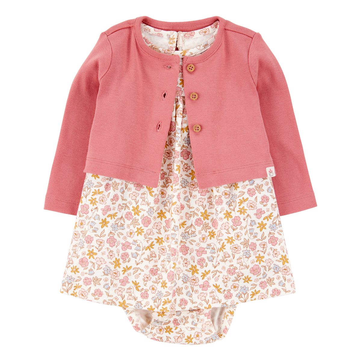 CARTER'S - Conjunto Bebé Niña 2 Piezas Algodón Carters