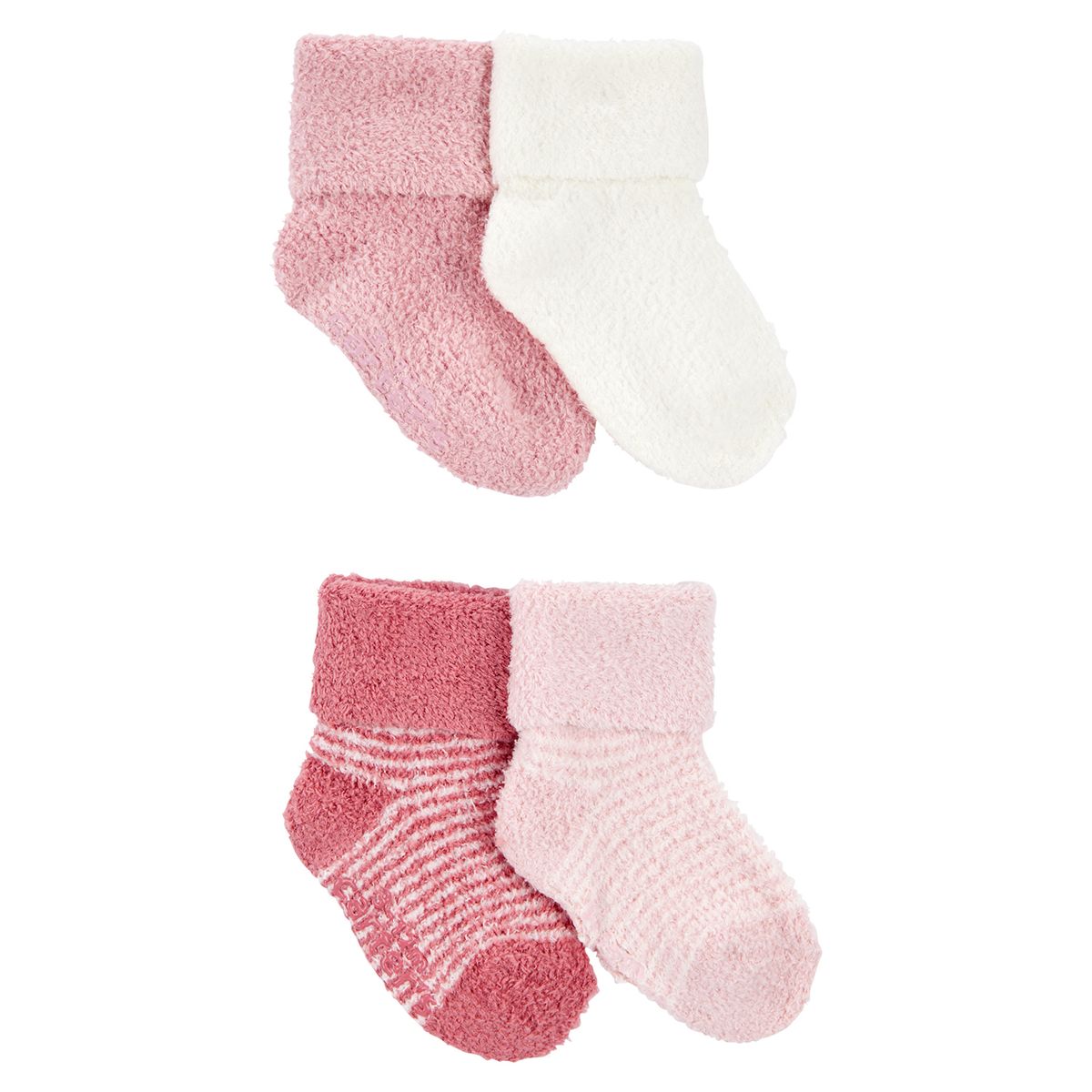 CARTERS - Medias Bebé Niña Pack X4 Carters