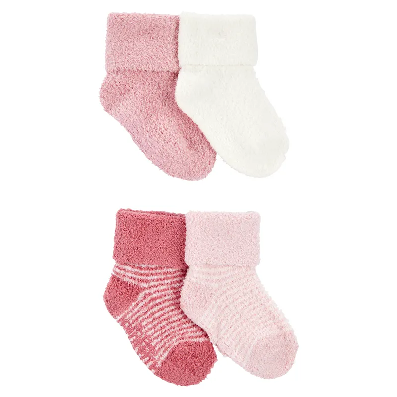 CARTER'S - Medias Bebé Niña Pack X4 Carters