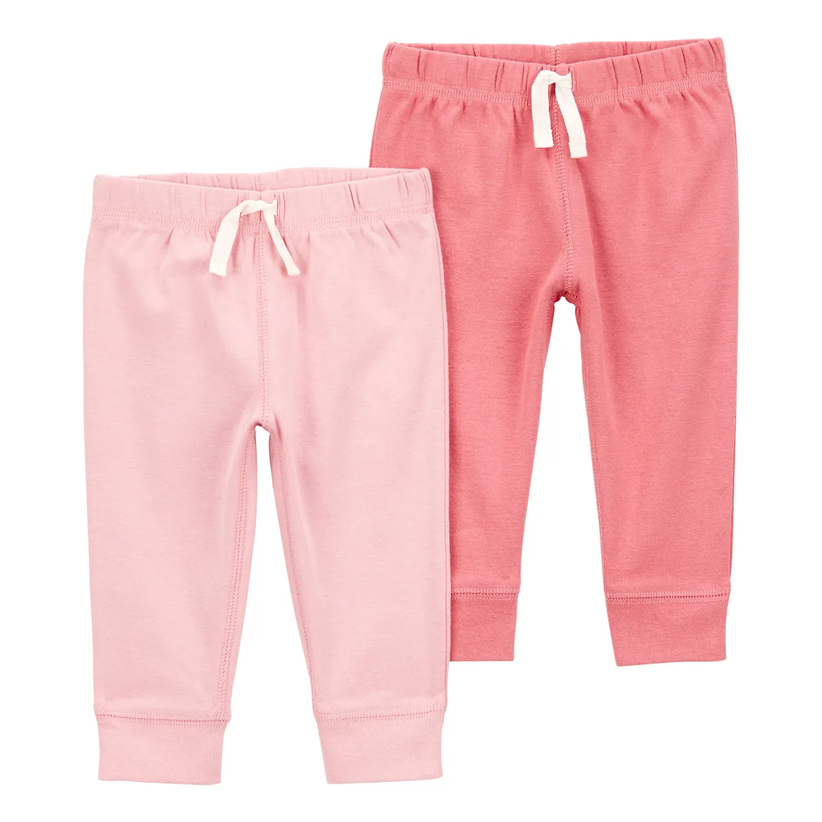 CARTERS - Pantalón Bebé Niña Pack X2 Algodón Carters