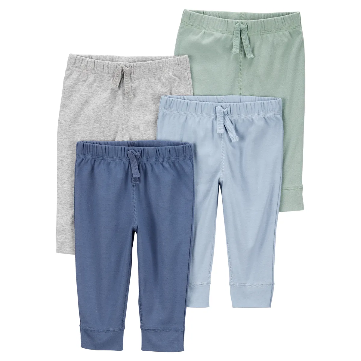 CARTER'S - Pantalón Bebé Niño Pack X4 Algodón Carters
