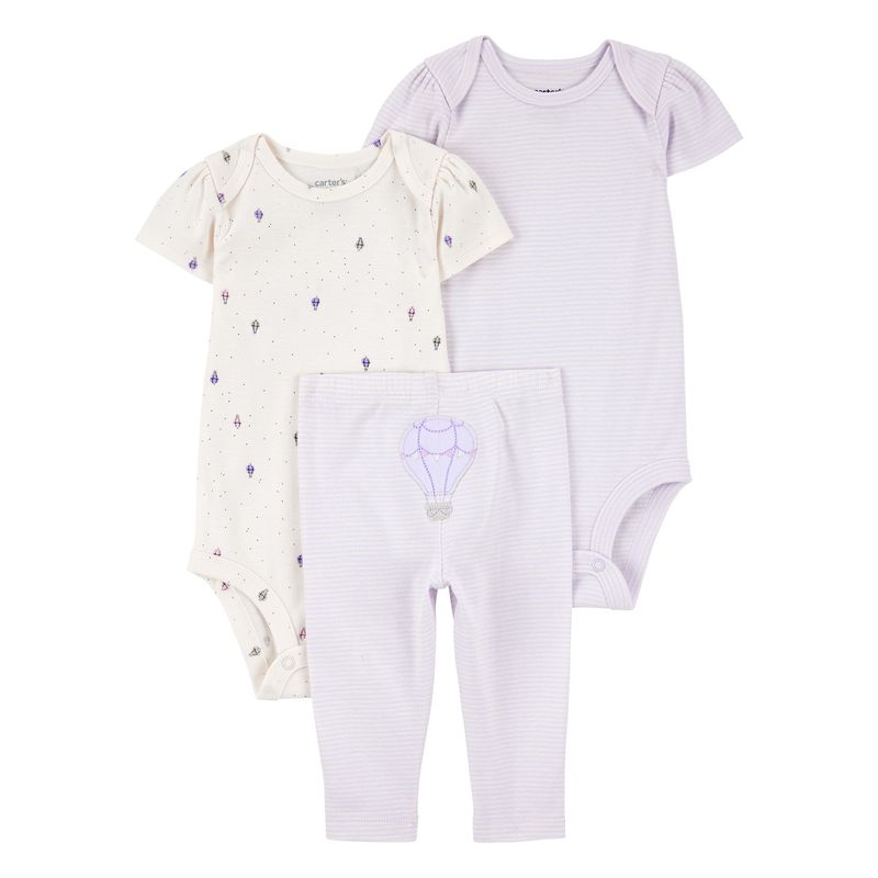CARTER'S - Conjunto Bebé Niña 3 Piezas Carters