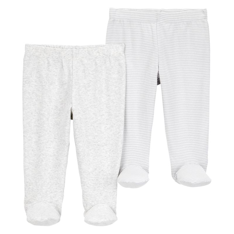 CARTER'S - Pantalón Bebé Niño Niña Pack X2 Algodón Carters
