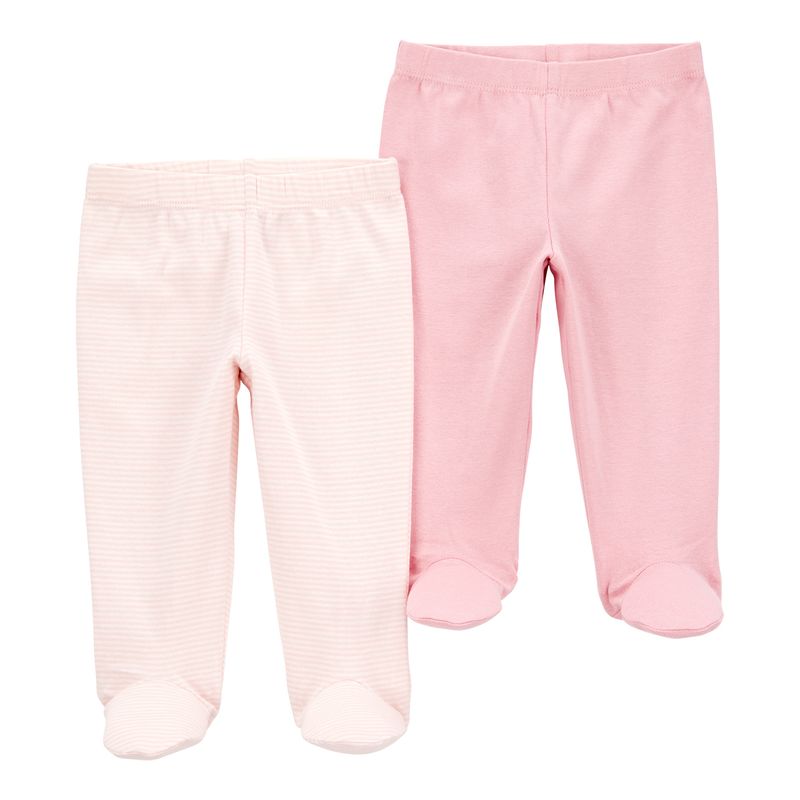 CARTER'S - Pantalón Bebé Niña Pack X2 Algodón Carters