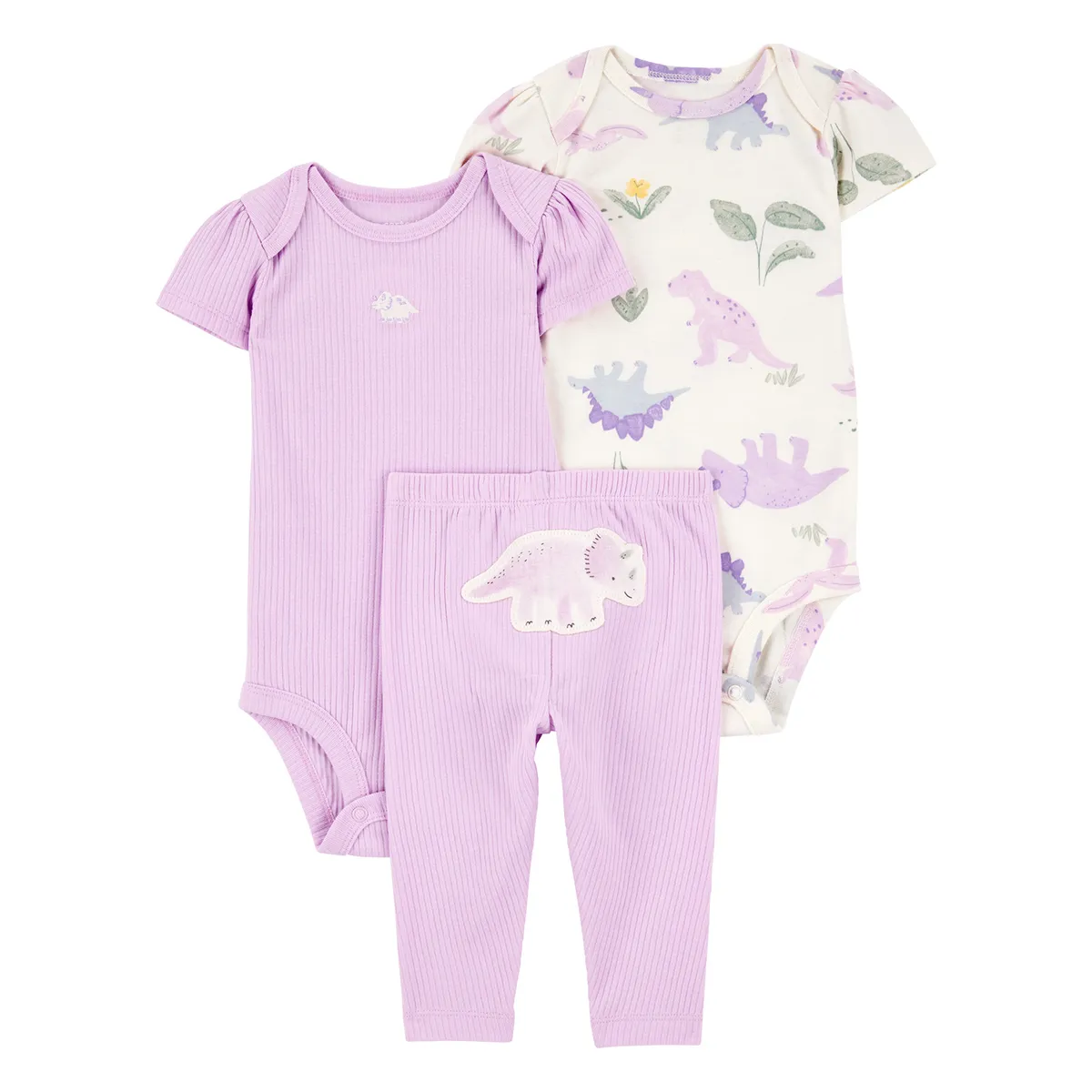 CARTERS - Conjunto Bebé Niña 3 Piezas Carters