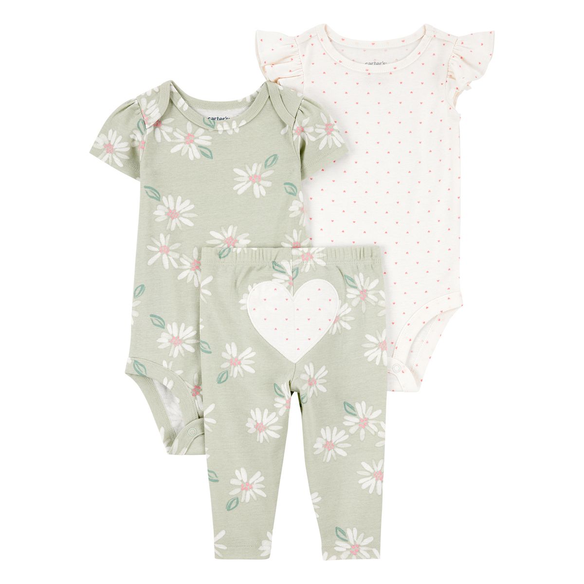 CARTER'S - Conjunto Bebé Niña 3 Piezas Carters
