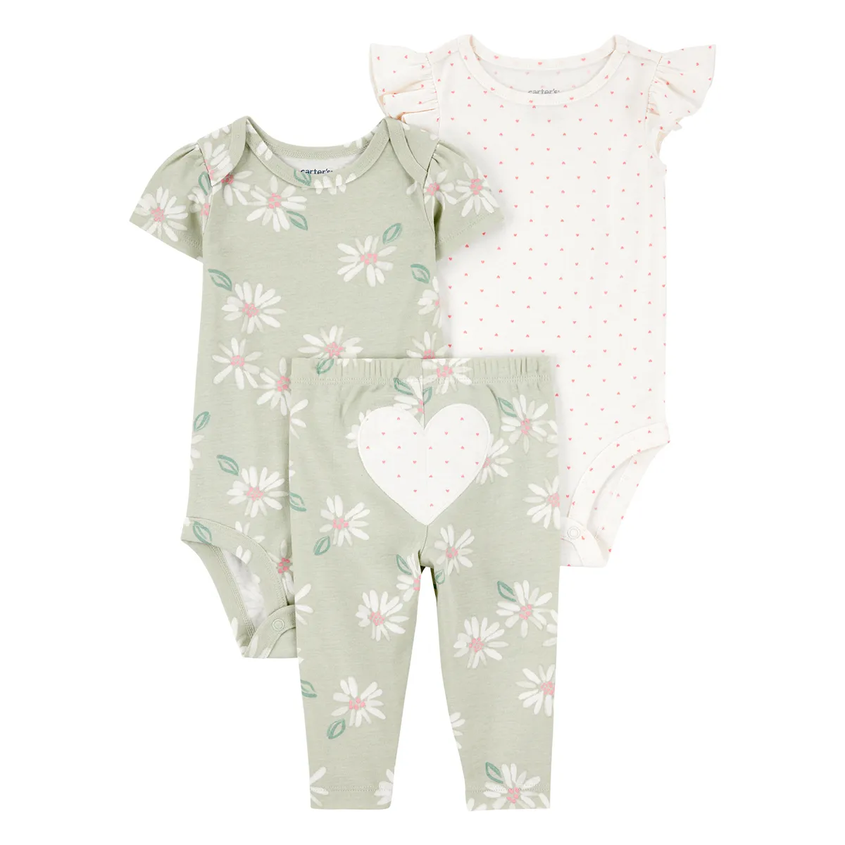 CARTER'S - Conjunto Bebé Niña 3 Piezas Carters