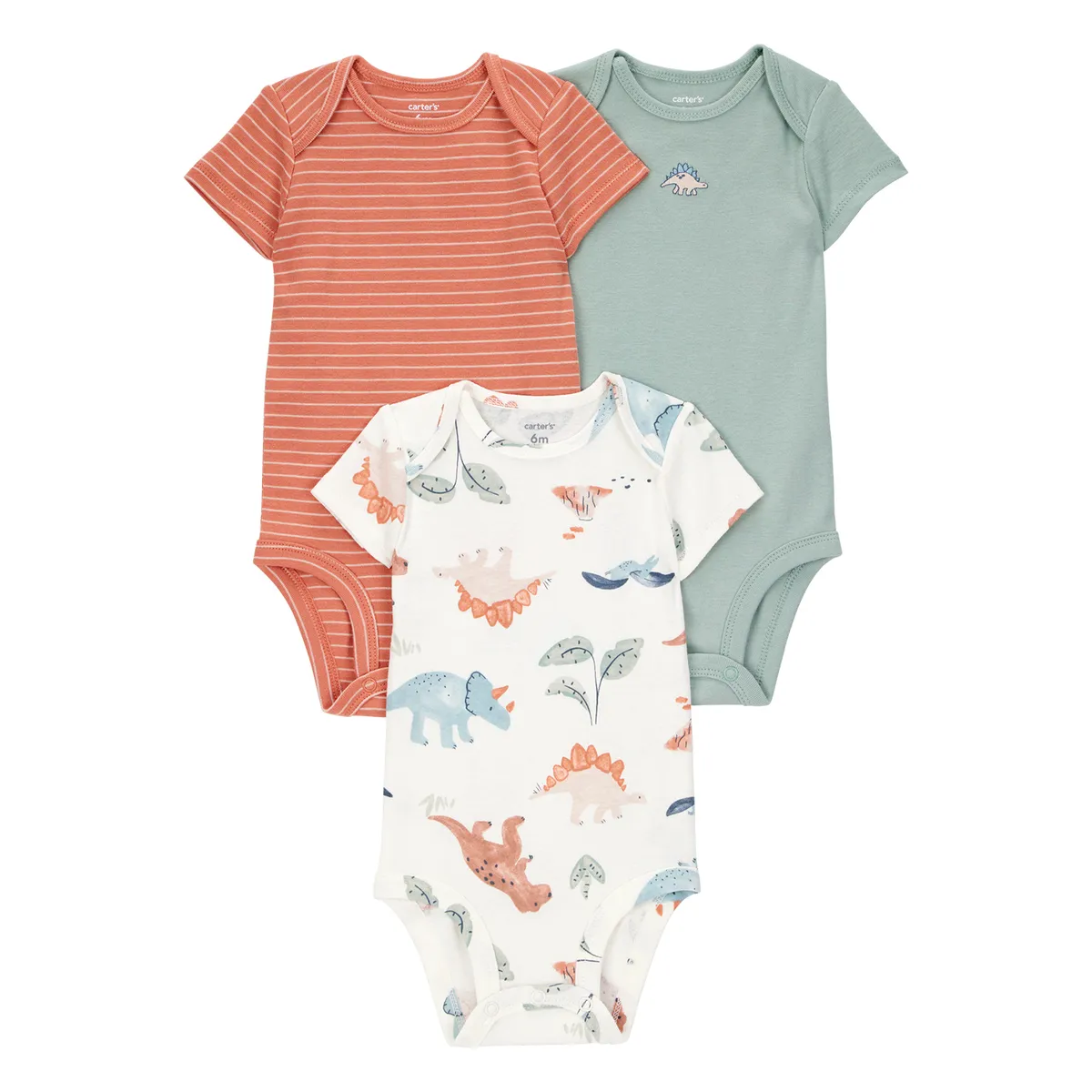 CARTER'S - Body Bebé Niño Pack X3 Carters