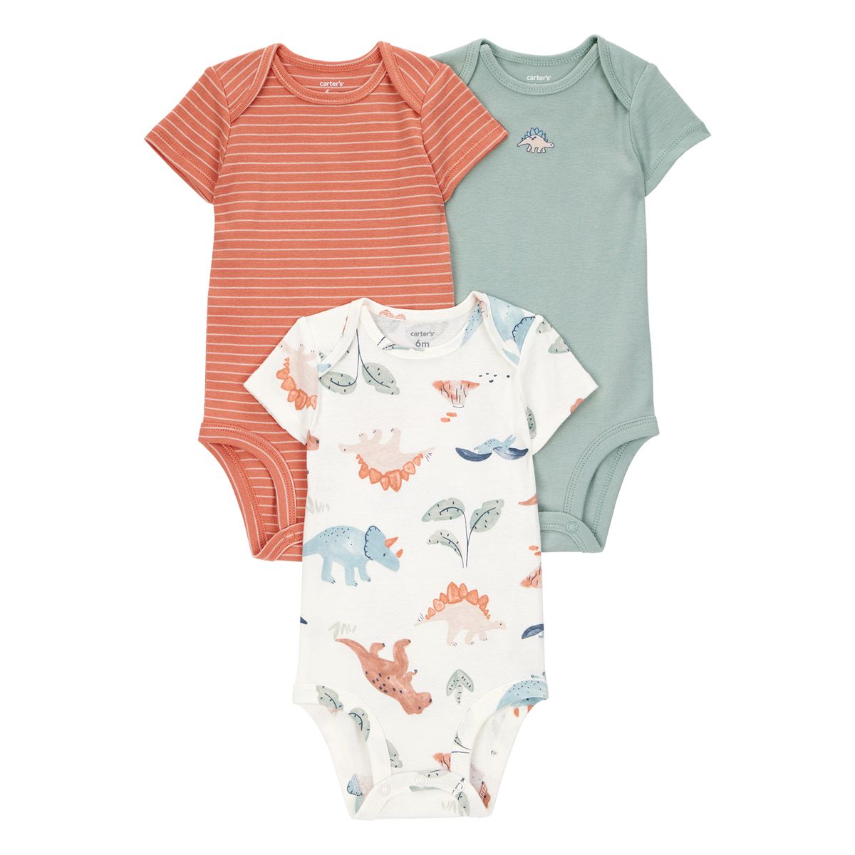 CARTER'S - Body Bebé Niño Pack X3 Carters