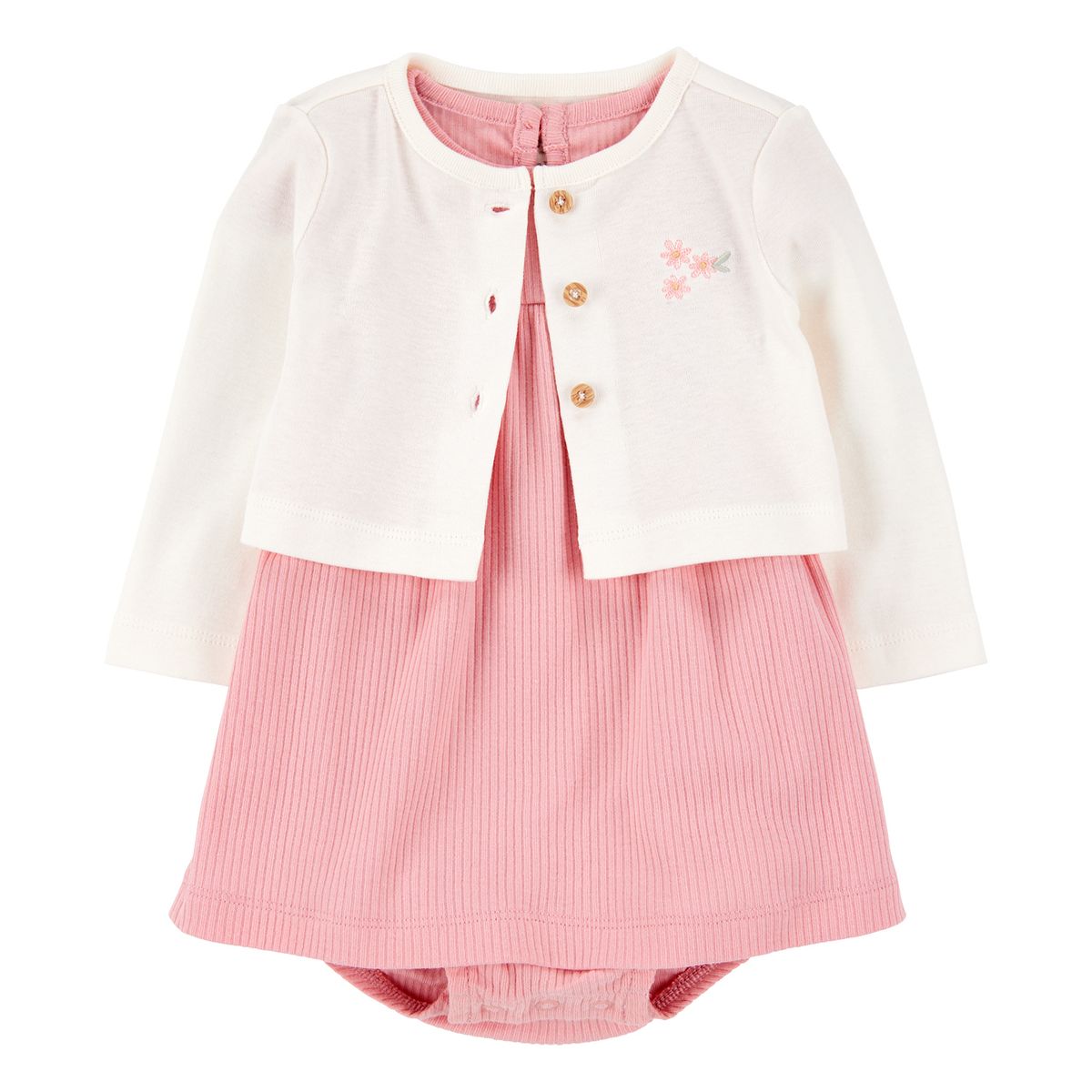 CARTER'S - Conjunto Bebé Niña 2 Piezas Algodón Carters