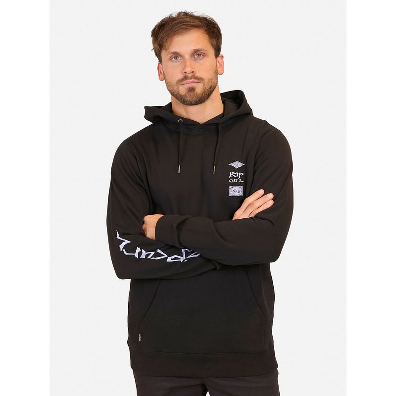 RIP CURL - Polera Canguro Algodón Hombre  Rip Curl