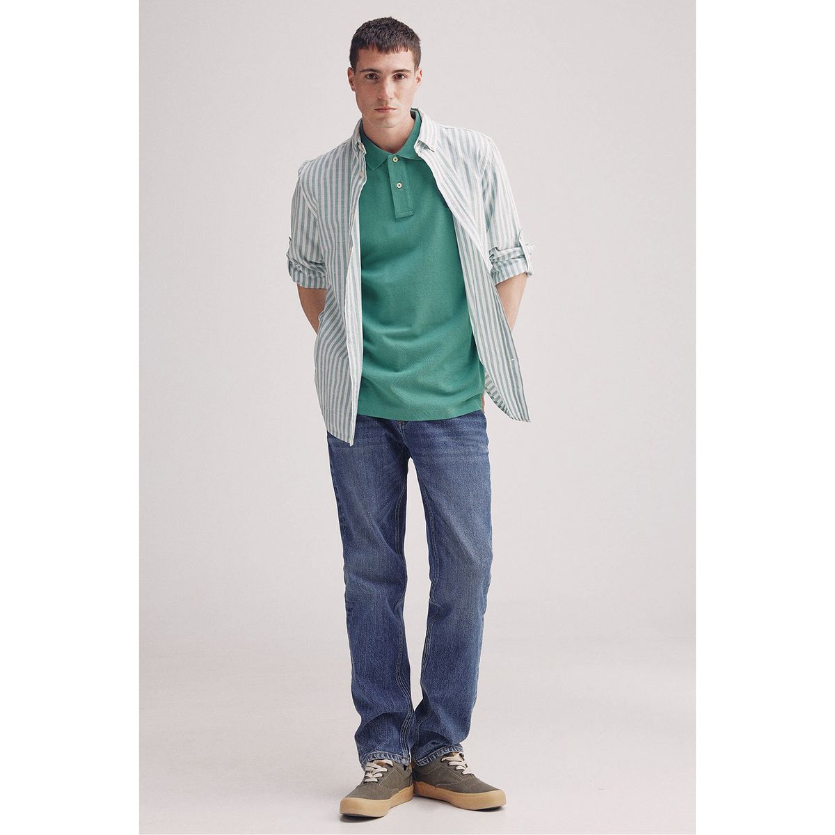 SPRINGFIELD - Polo Manga Corta 100% Algodón Hombre Springfield