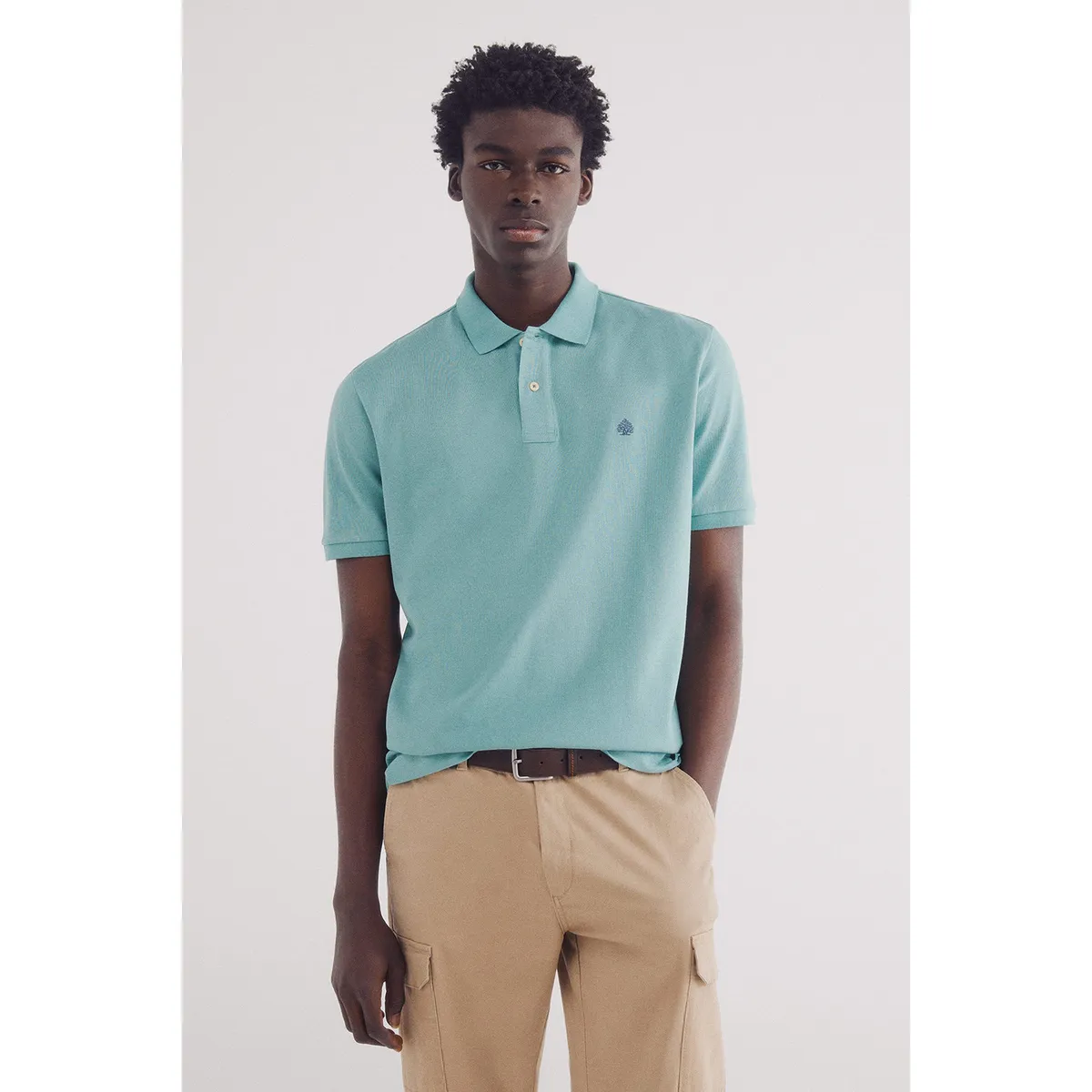SPRINGFIELD - Polo Manga Corta 100% Algodón Hombre Springfield