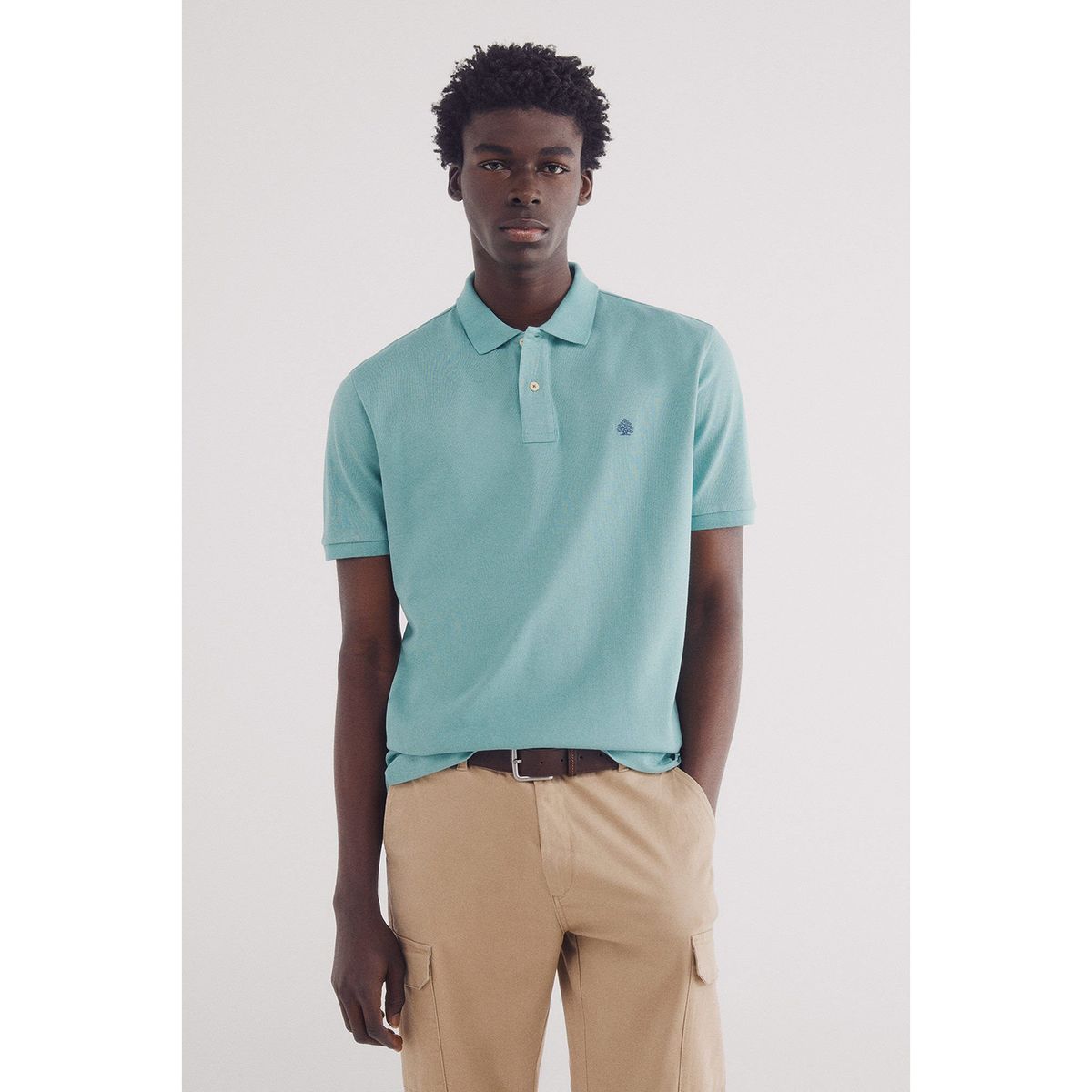 SPRINGFIELD - Polo Manga Corta 100% Algodón Hombre Springfield