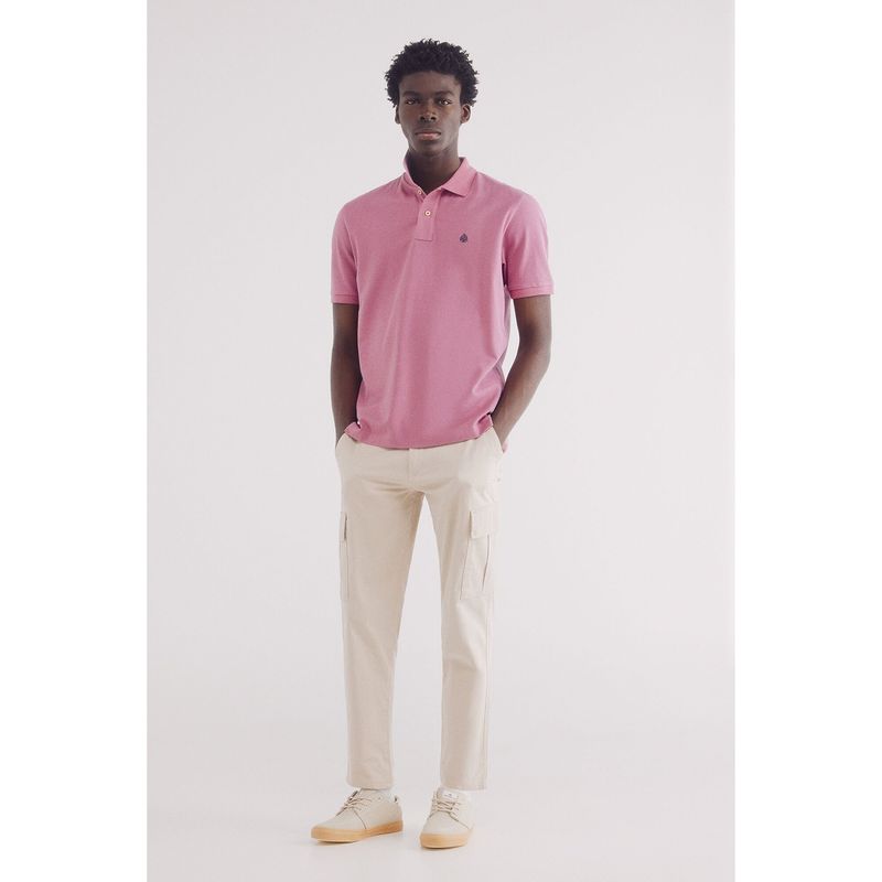 SPRINGFIELD - Polo Manga Corta 100% Algodón Hombre Springfield