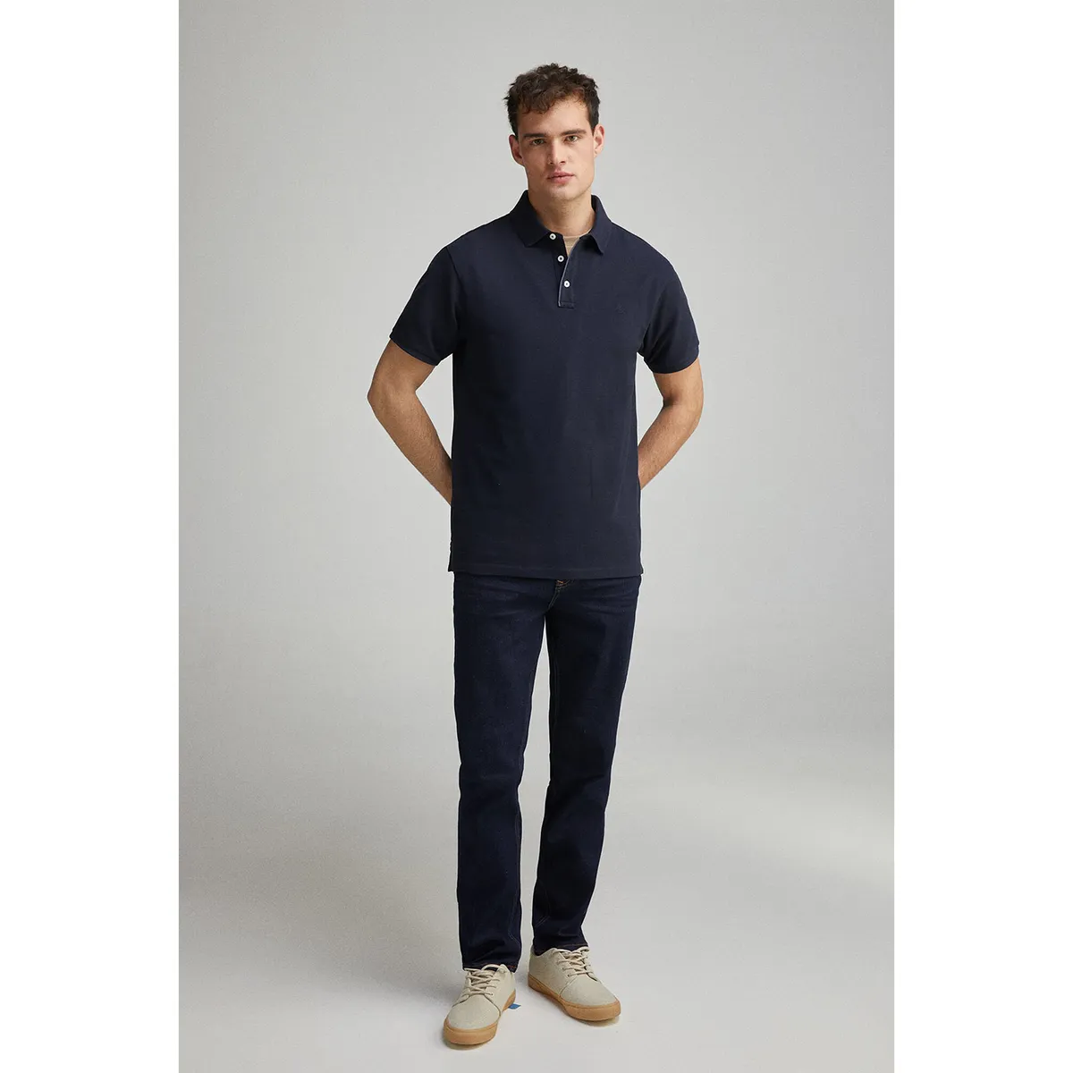 SPRINGFIELD - Polo Manga Corta 100% Algodón Hombre Springfield