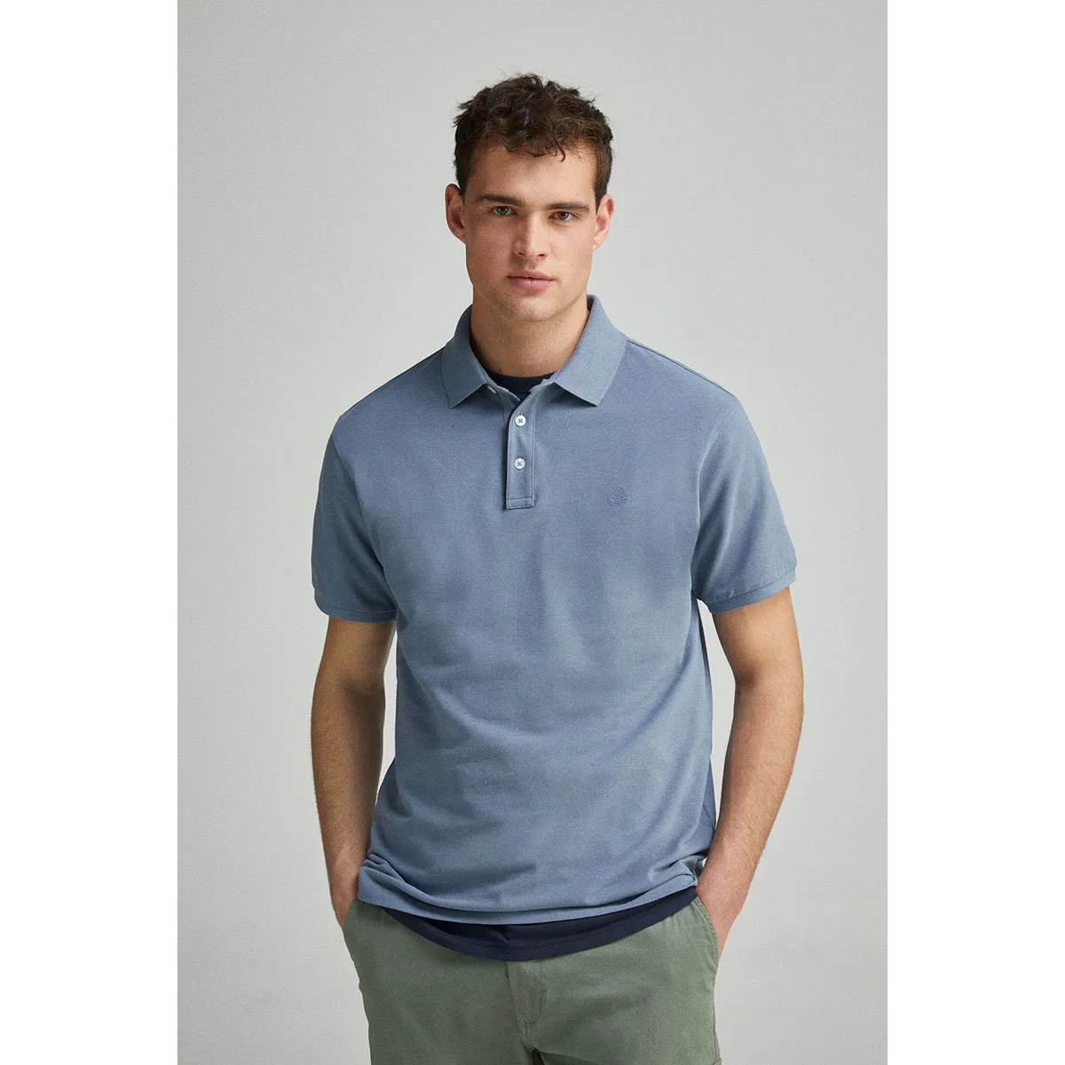 SPRINGFIELD - Polo Manga Corta 100% Algodón Hombre Springfield