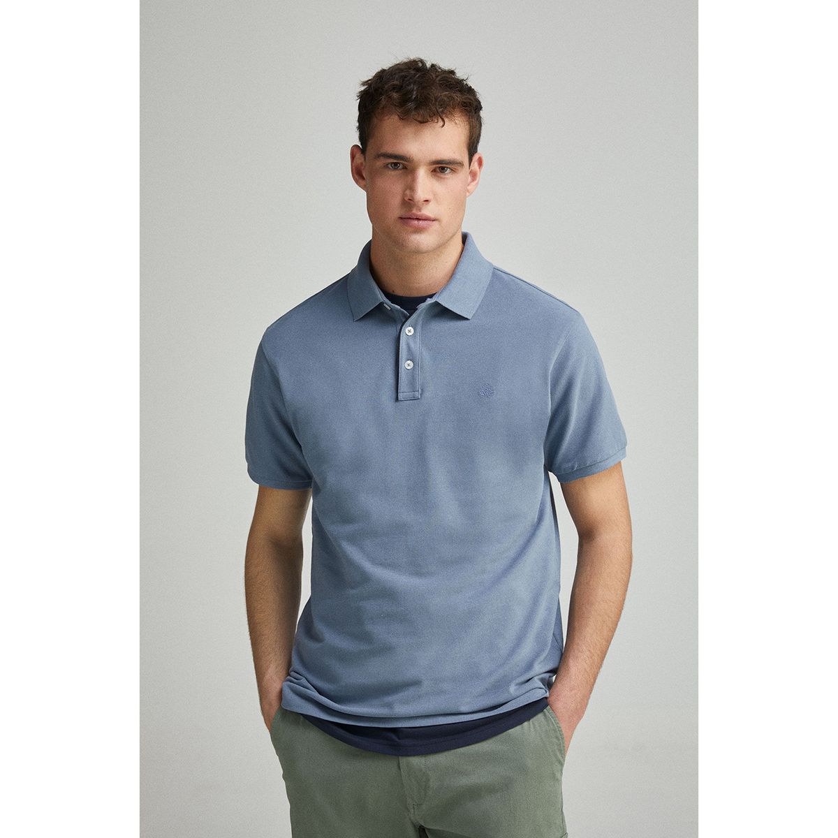 SPRINGFIELD - Polo Manga Corta 100% Algodón Hombre Springfield