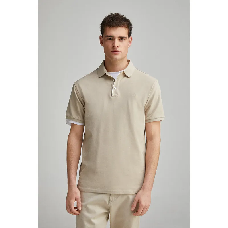 SPRINGFIELD - Polo Manga Corta 100% Algodón Hombre Springfield