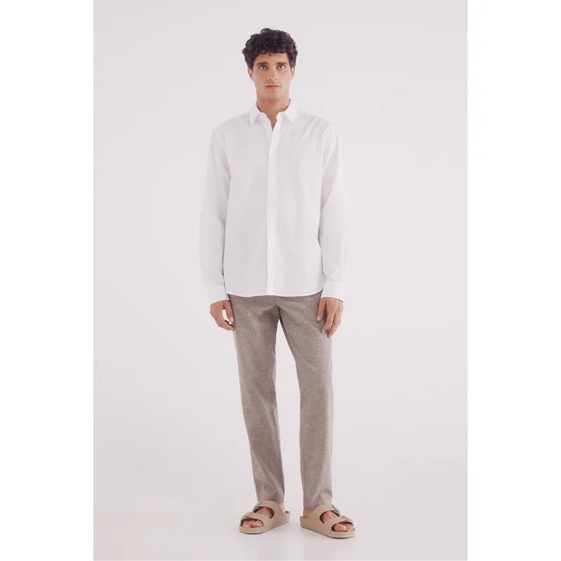 SPRINGFIELD - Pantalón Algodón Basico Fit Hombre Springfield