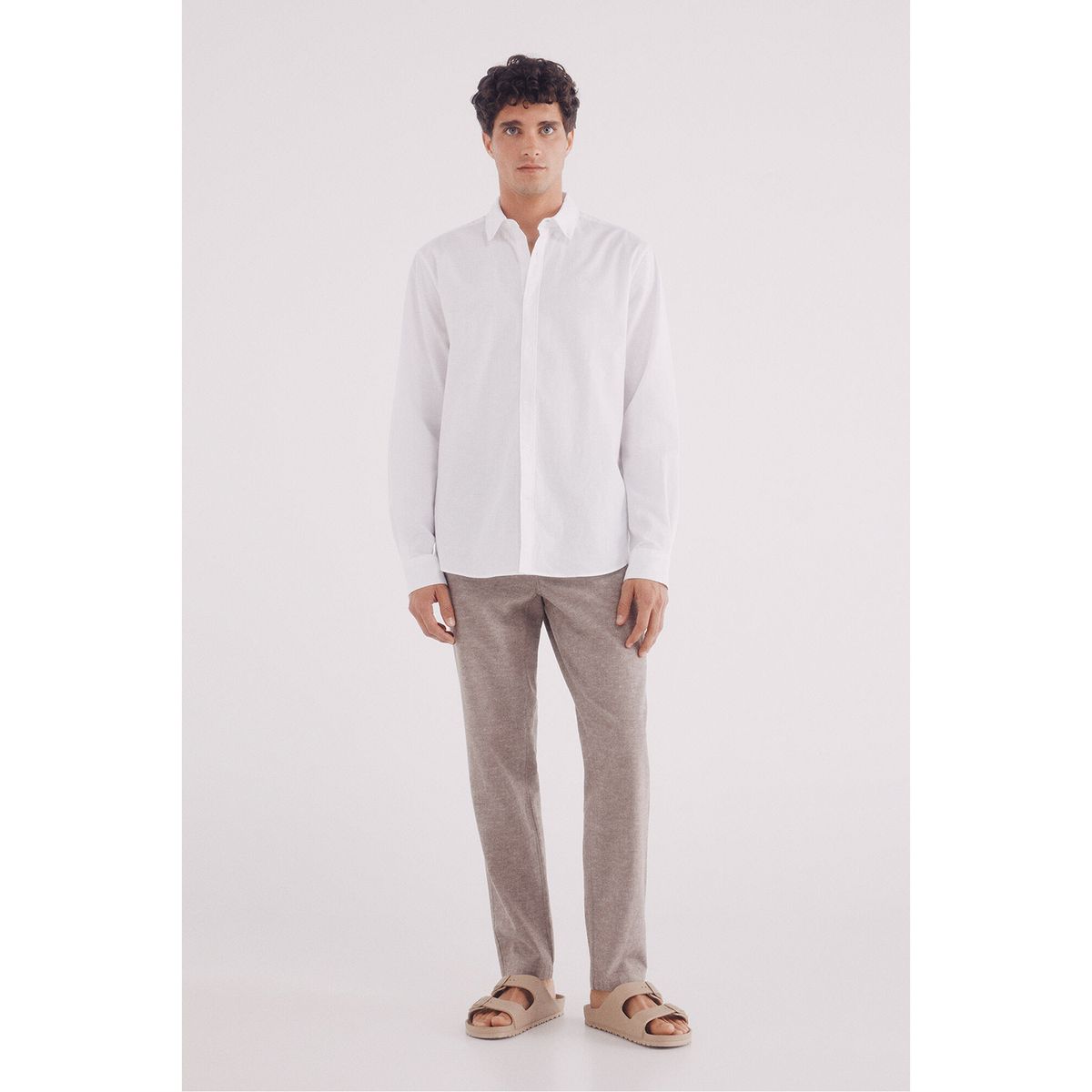 SPRINGFIELD - Pantalón Algodón Basico Fit Hombre Springfield