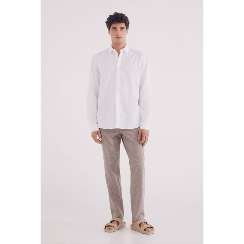 SPRINGFIELD - Pantalón Algodón Basico Fit Hombre Springfield