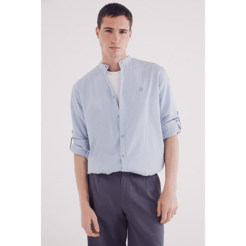 SPRINGFIELD - Camisa 100% Algodón Manga Larga Regular Fit Hombre Springfield