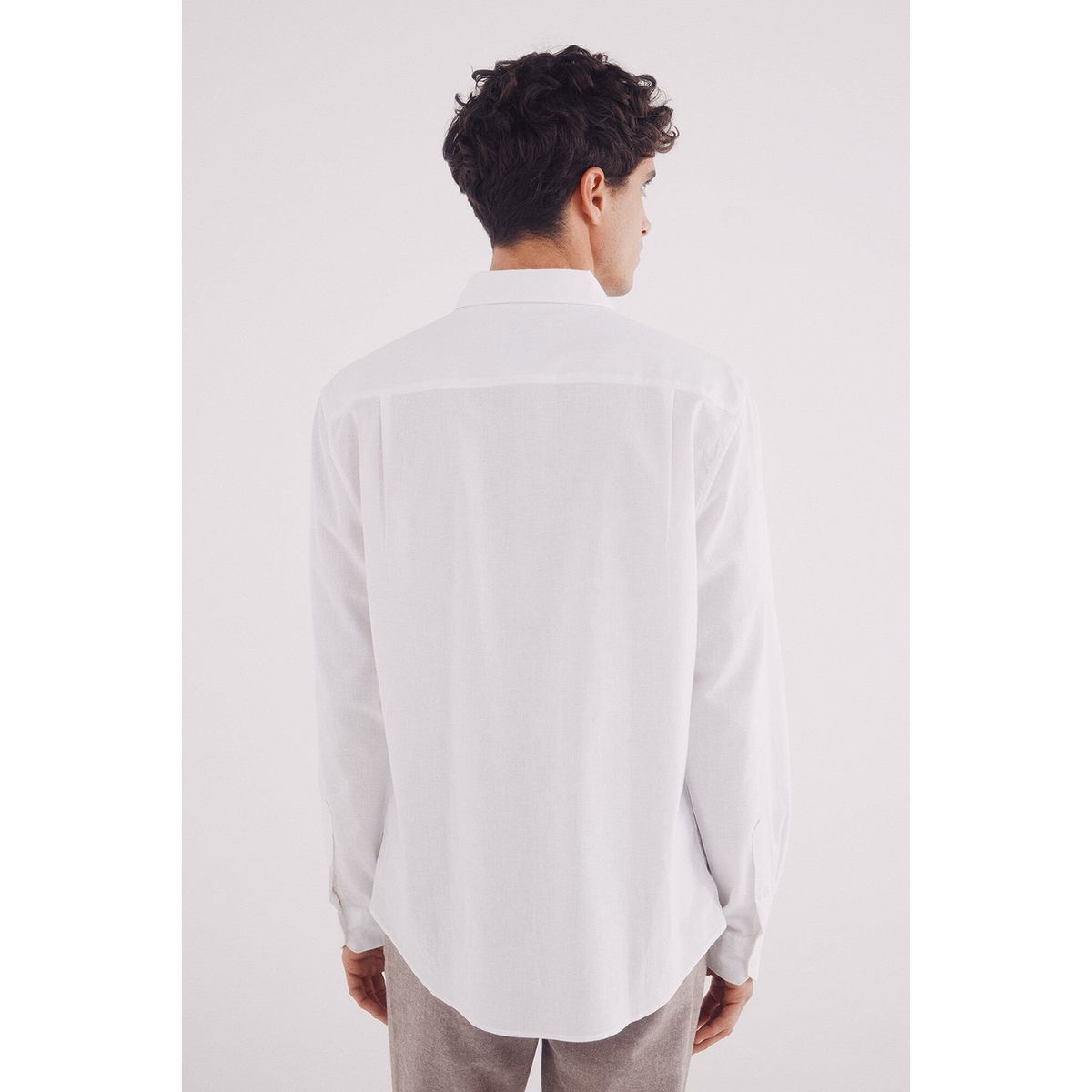 SPRINGFIELD - Camisa Algodón Manga Larga Regular Fit Hombre Springfield