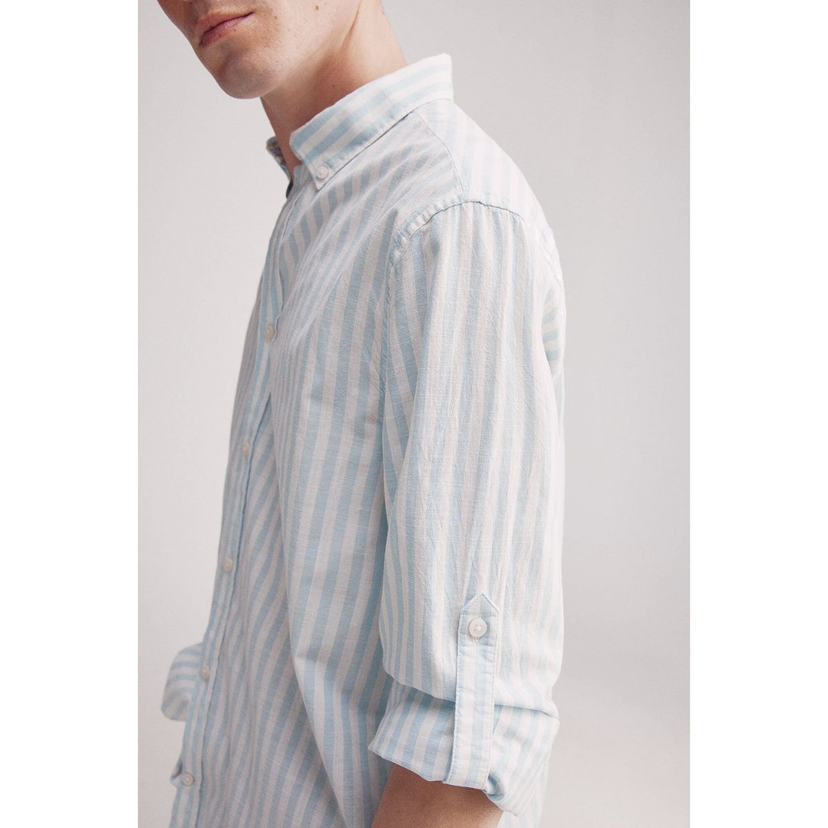 SPRINGFIELD - Camisa 100% Algodón Manga Larga Regular Fit Hombre Springfield