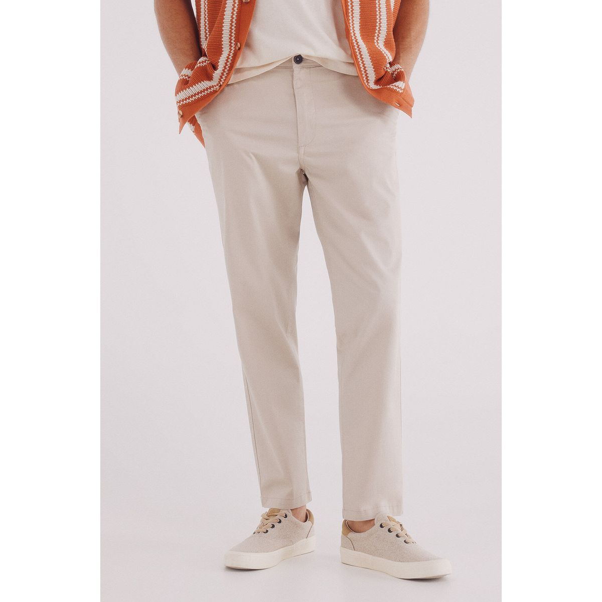 SPRINGFIELD - Pantalón Algodón Slim Fit Hombre Springfield.