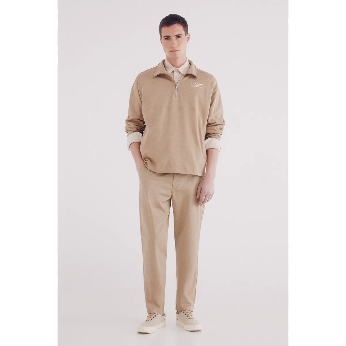 SPRINGFIELD - Pantalón Algodón Slim Fit Hombre Springfield