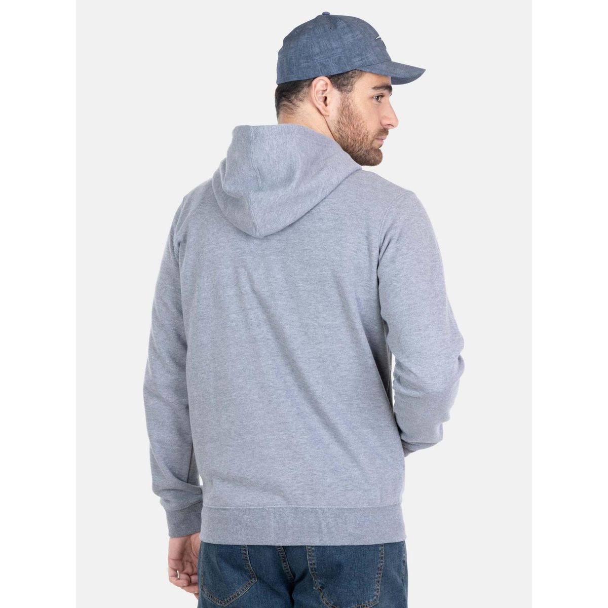 RIP CURL - Polera Fullzipper Algodón Hombre Rip Curl