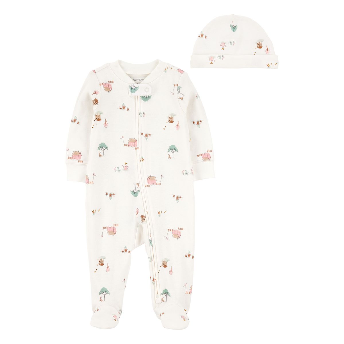 CARTER'S - Pijama Bebé Niña 2 Piezas Algodón Carters