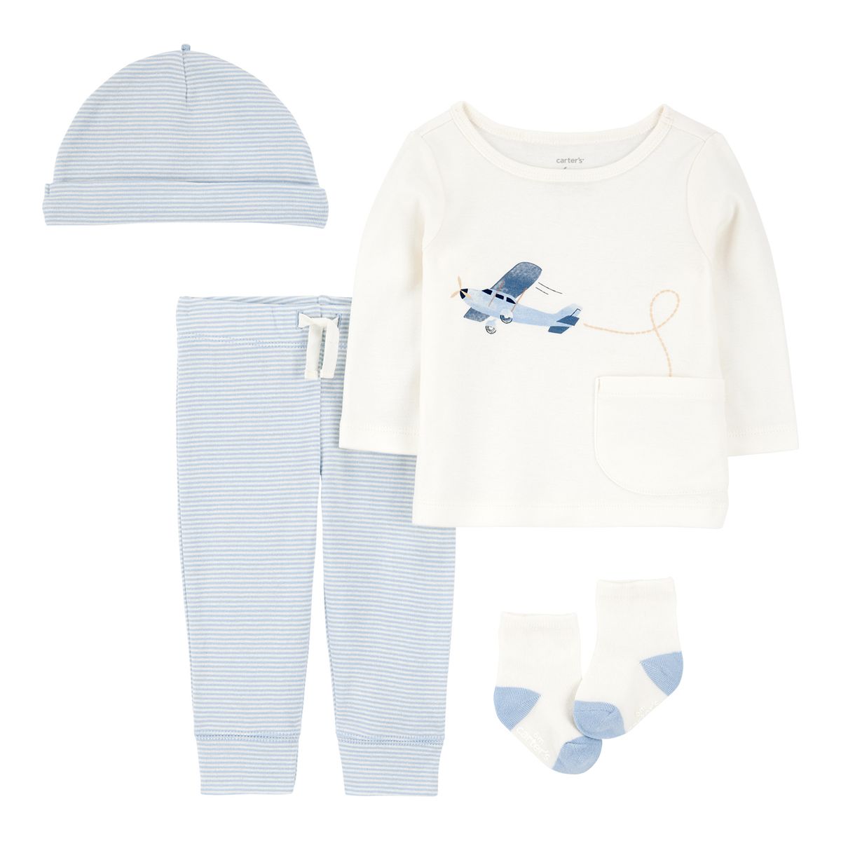 CARTER'S - Conjunto Bebé Niño 3 Piezas Algodón Carters