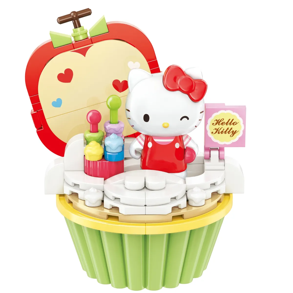 HELLO KITTY - Cupcake Armable De Hello Kitty