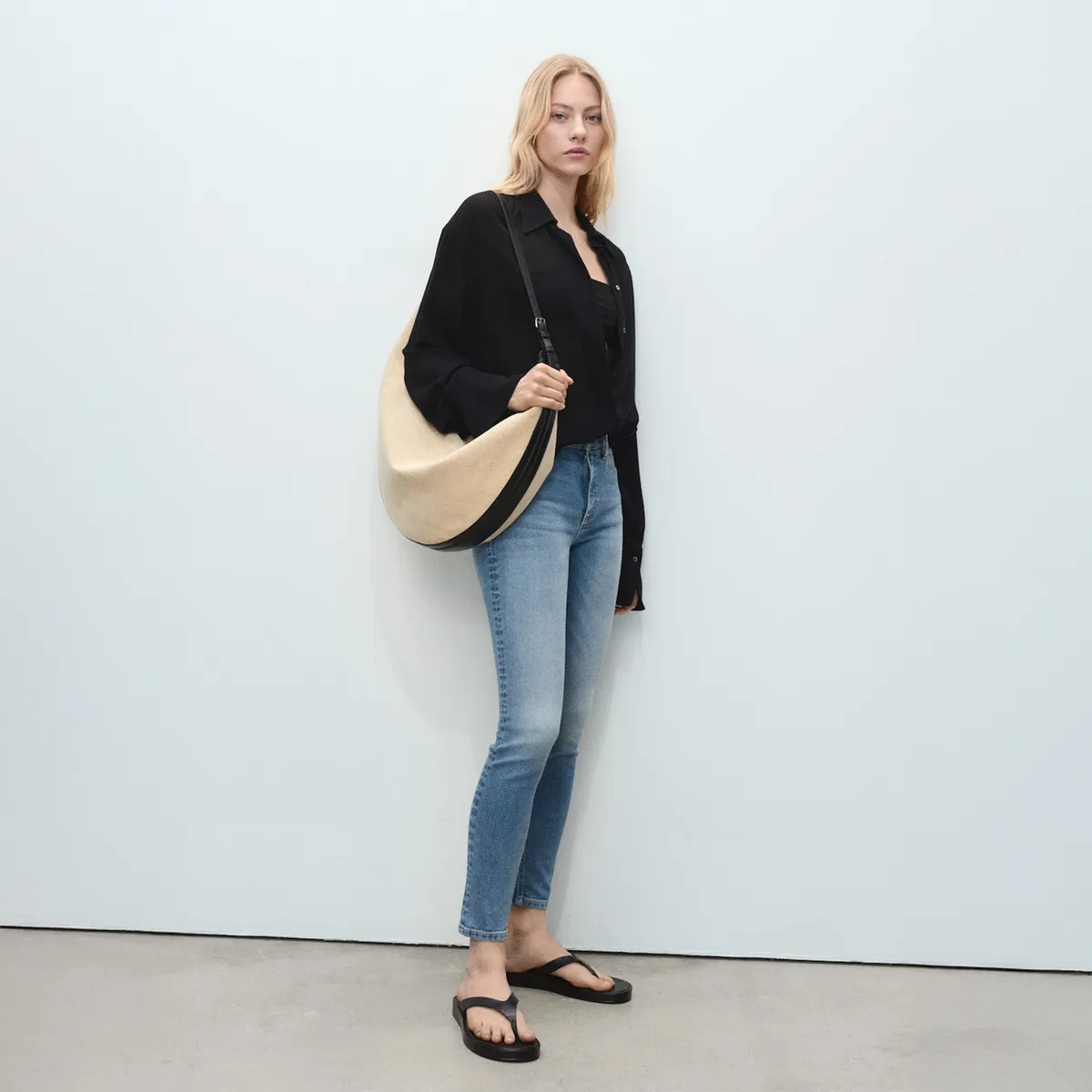 MANGO - Jean Casual Mujer