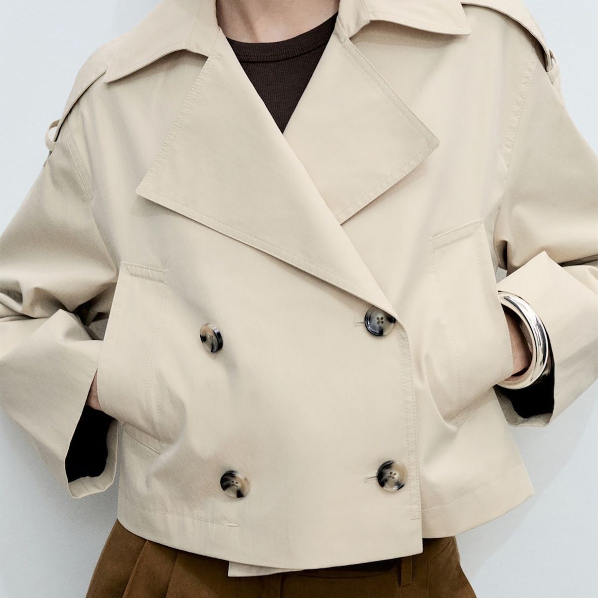 MANGO - Casaca Casual Mujer Mango