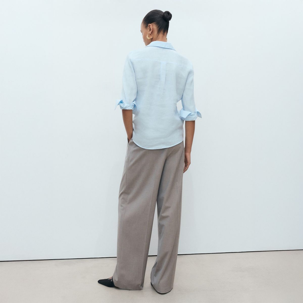 MANGO - Blusa Casual Mujer Mango