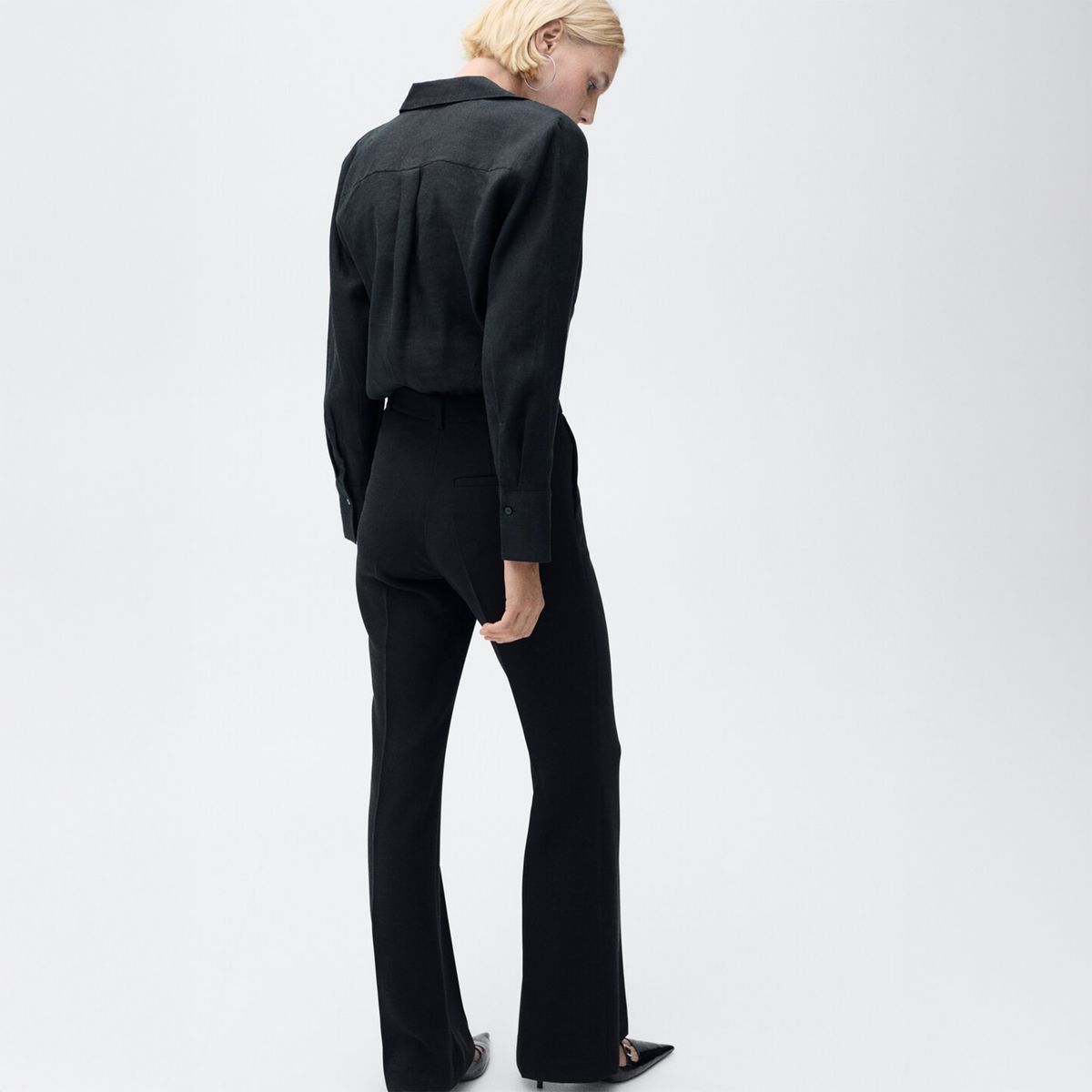 MANGO - Blusa Casual Mujer Mango