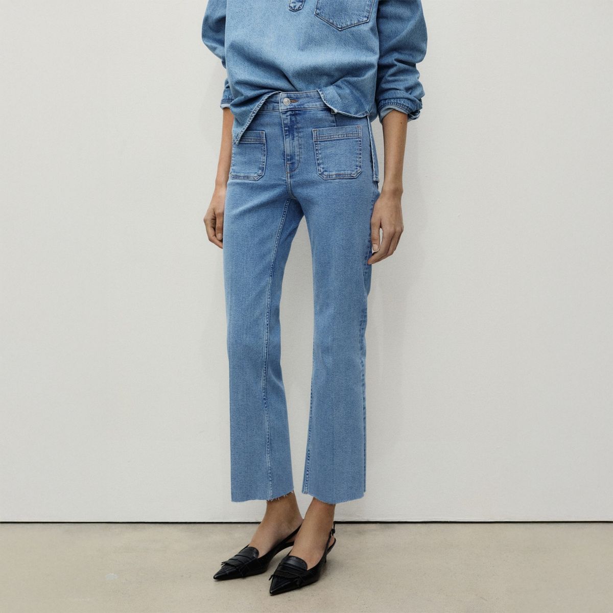 MANGO - Jean Casual Mujer