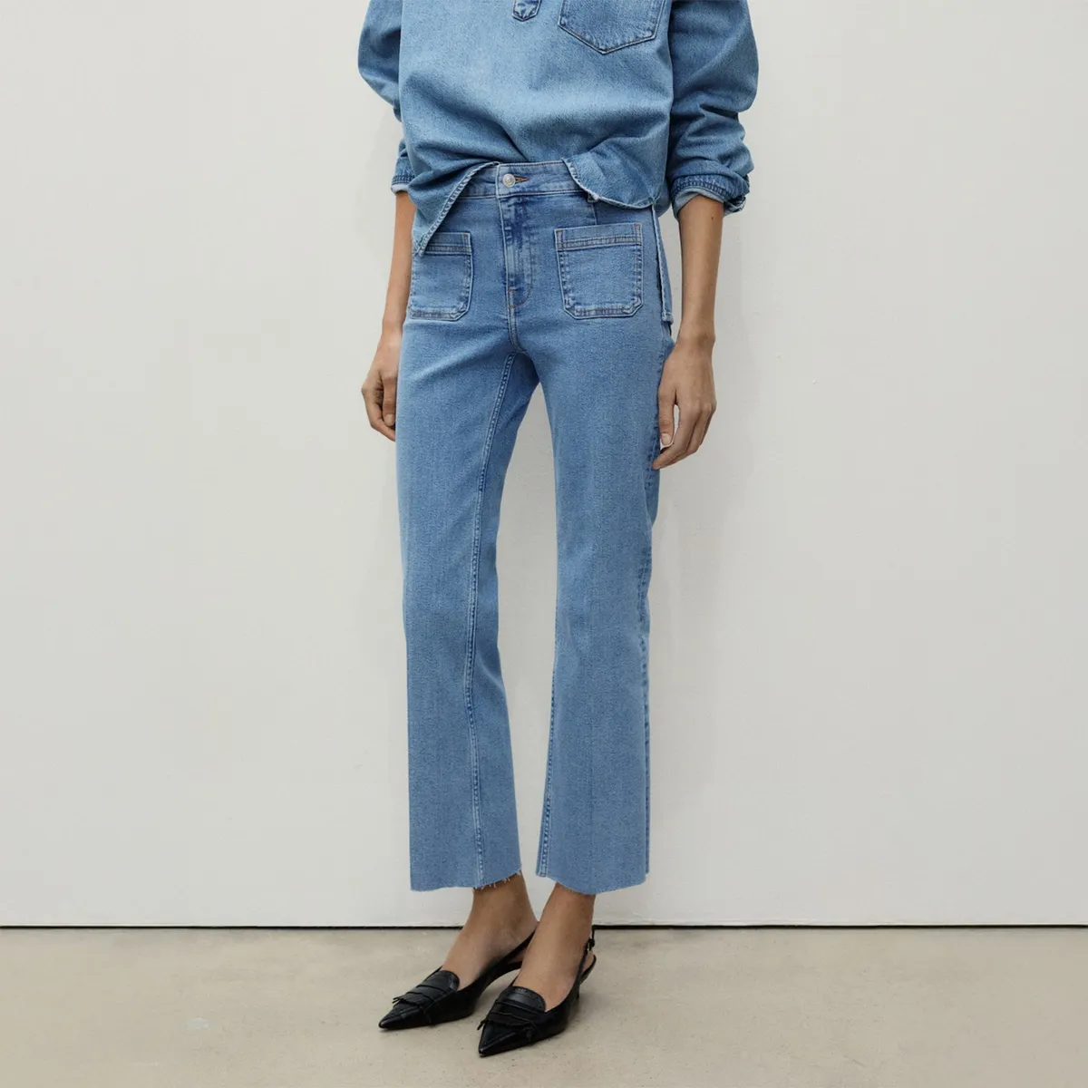 MANGO - Jean Casual Mujer.