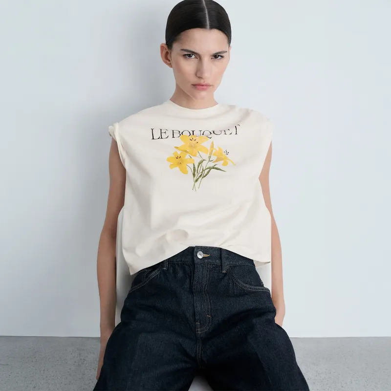 MANGO - Polo 100% Algodón Mujer Mango