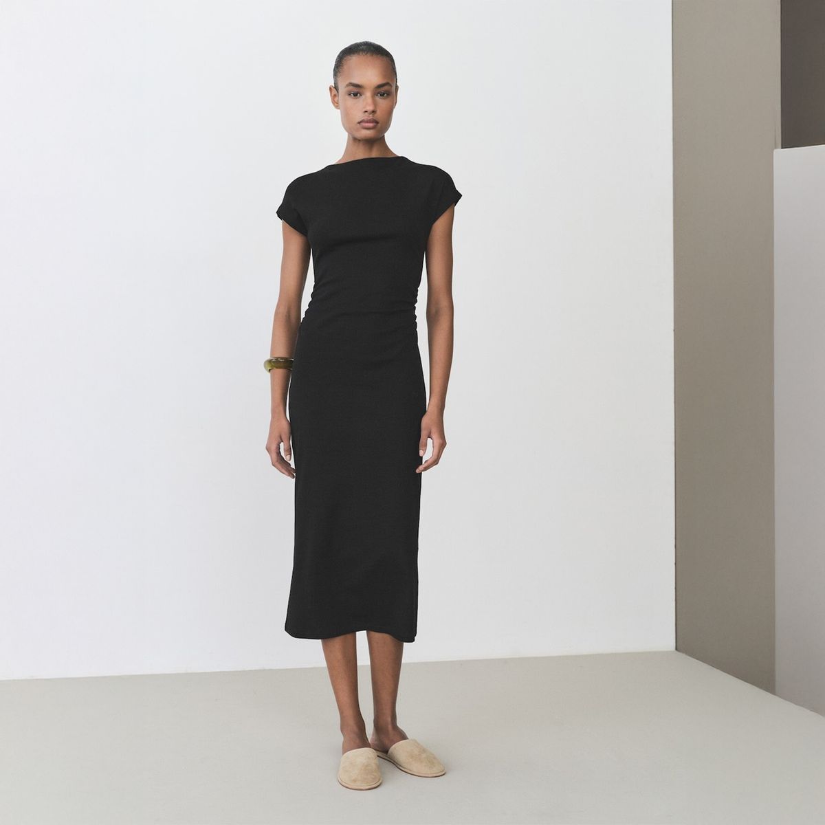 MANGO - Vestido Largo Mujer Mango