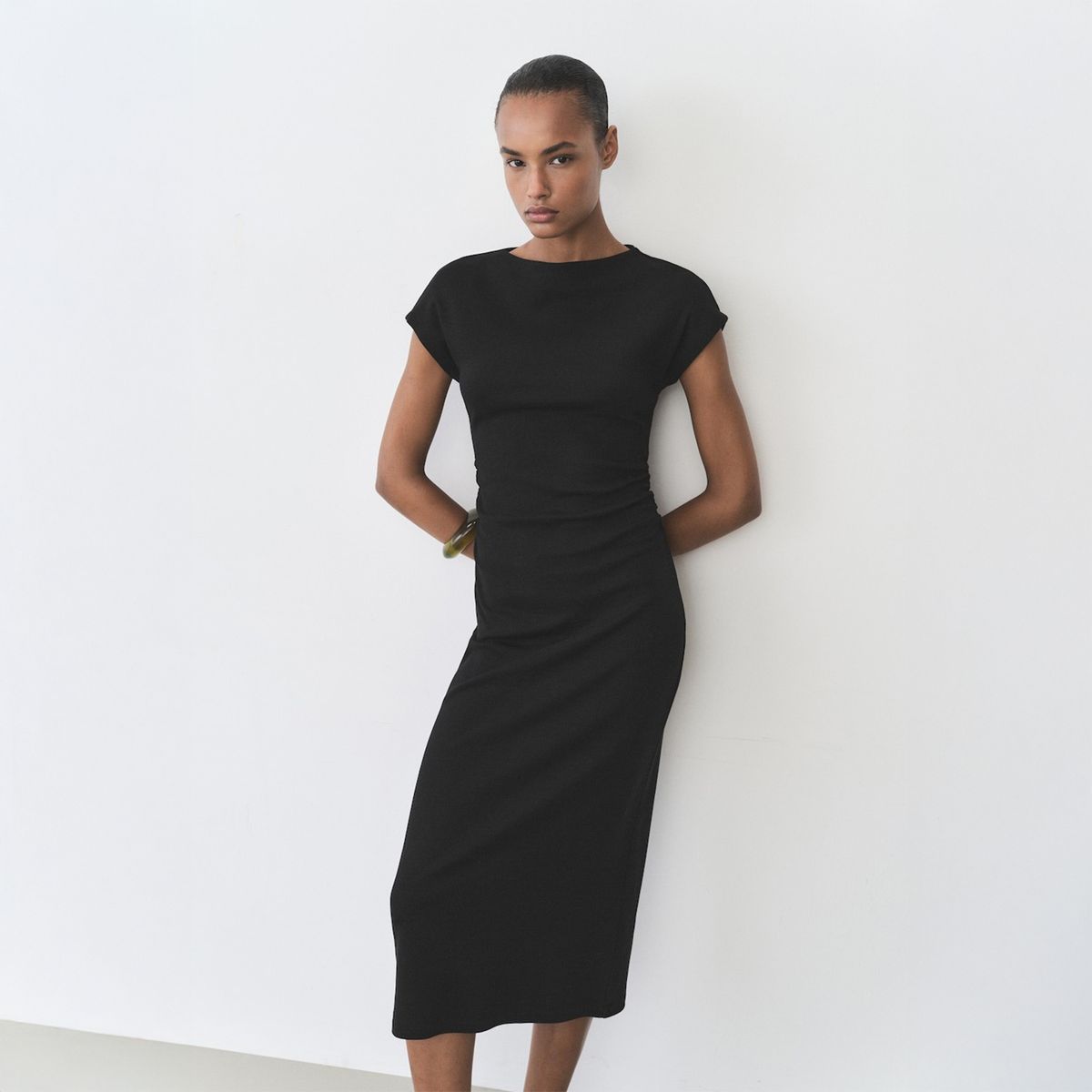 MANGO - Vestido Largo Mujer Mango