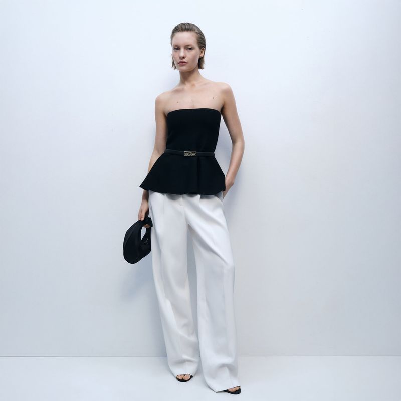 MANGO - Top Casual Mujer Mango