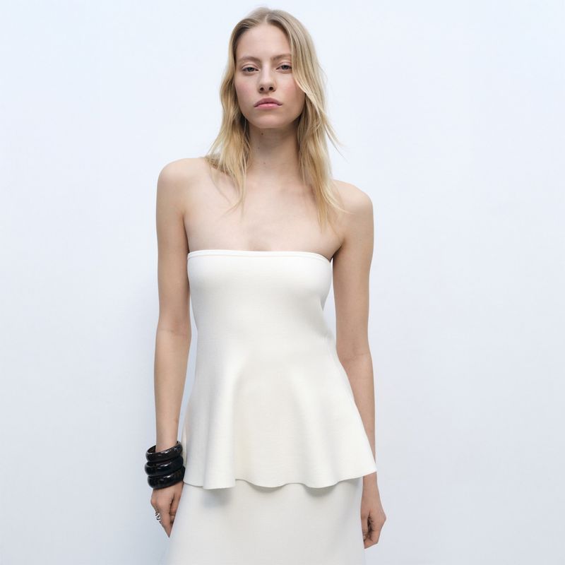 MANGO - Top Casual Mujer Mango