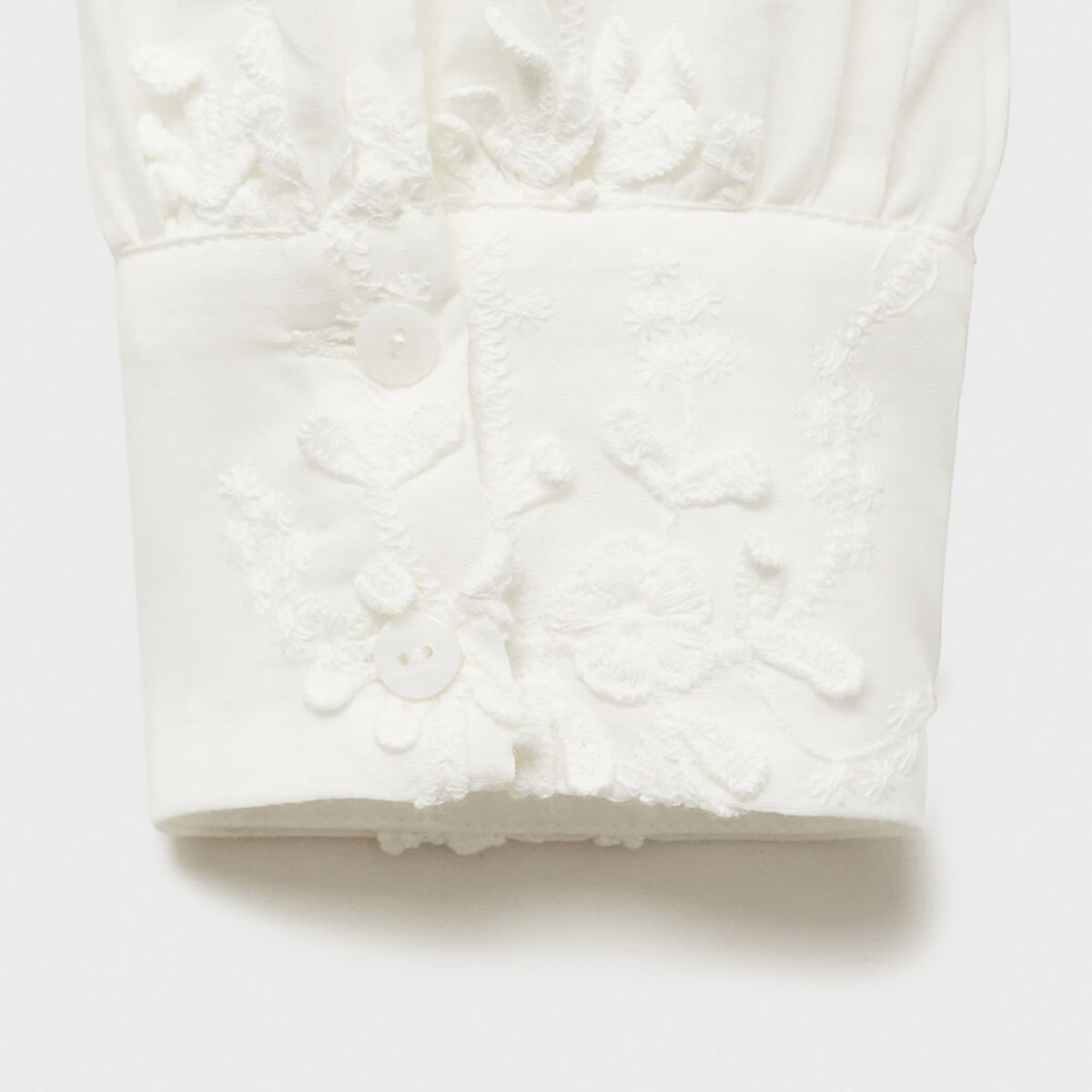 MANGO - Blusa Casual 100% Algodón Mujer Mango